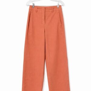 Aritzia Wilfred Wide Leg Cotton/Lyocell Stretchy Pants, Size 6 US